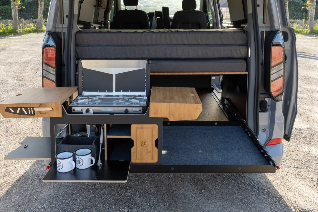 Heckablage mit -auszug Ford Tourneo Custom vanexxt