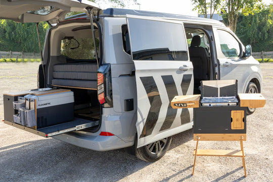 Heckablage mit -auszug Ford Tourneo Custom vanexxt
