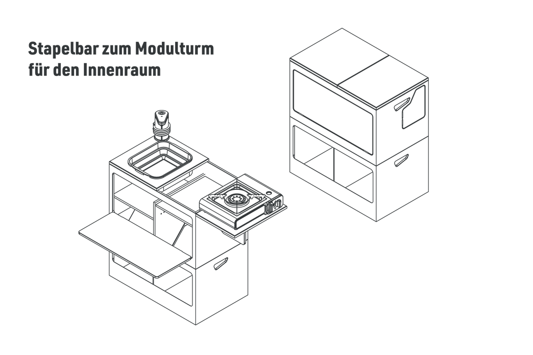 Samba 38 Koch- und Wassermodul