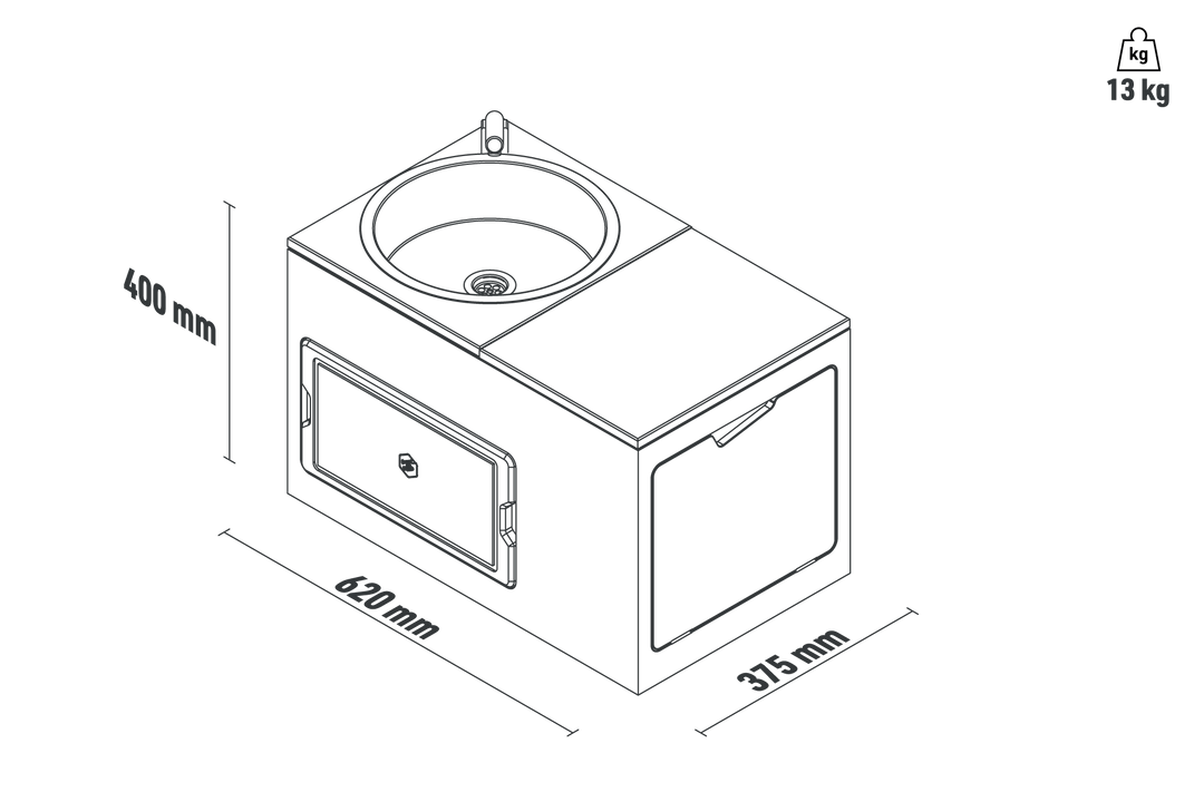 Samba 42 Koch- und Wassermodul