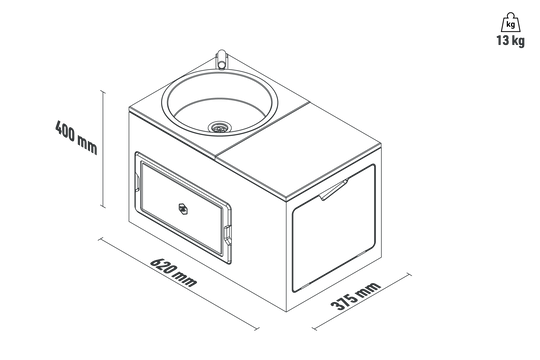 Samba 42 Koch- und Wassermodul