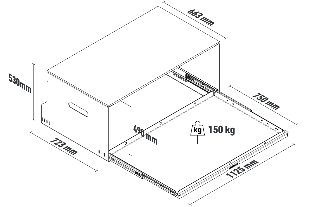 Heckablage und -auszug – VW T5/6/6.1 Multivan/Beach California
