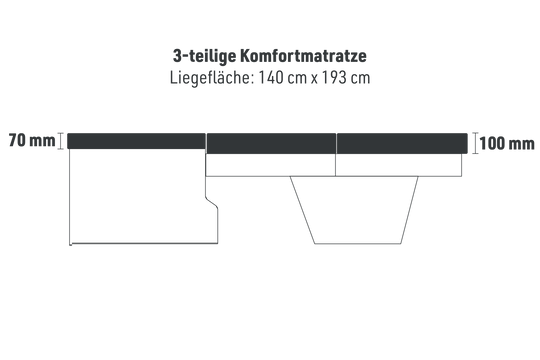 Heckablage mit -auszug – vanexxt (Ford Tourneo Custom/VW New Caravelle)