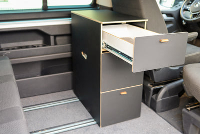 Singleblock – Mehr Stauraum hinter dem Fahrersitz