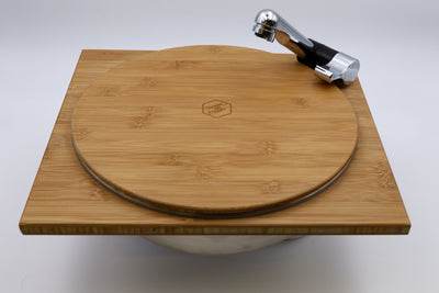 Bamboo cover sink